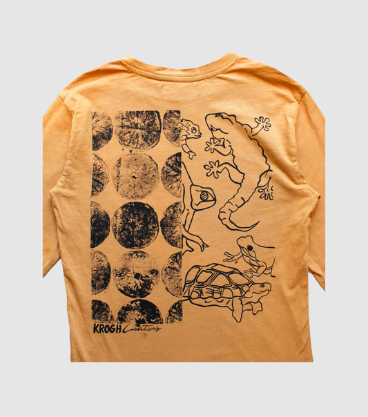 Orginal orange x Reptiles - longsleeve