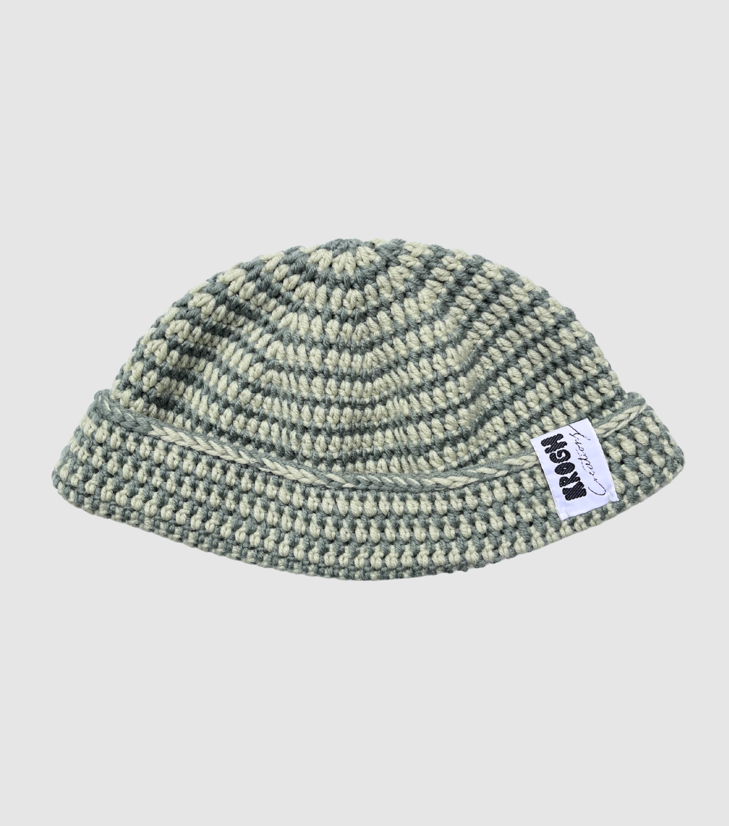 Crochet wool beanie