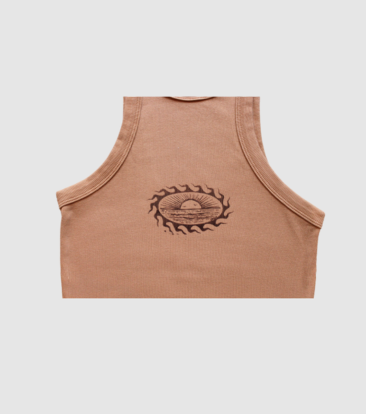 Retro sunset singlet