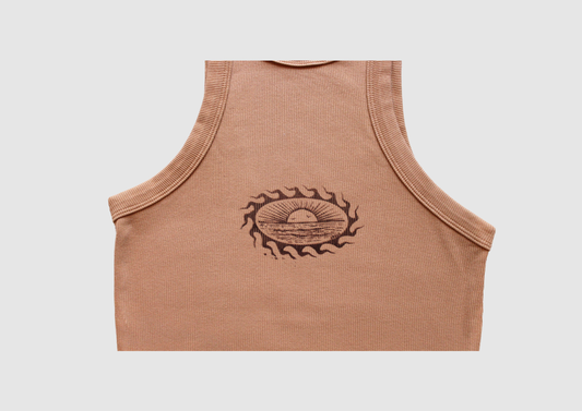 Retro sunset singlet