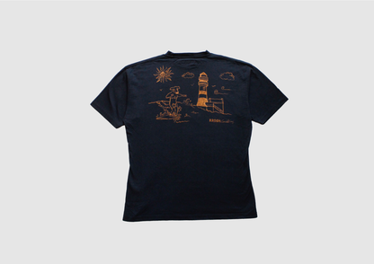 Sur -fe Bleached tee