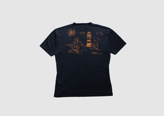 Sur -fe Bleached tee