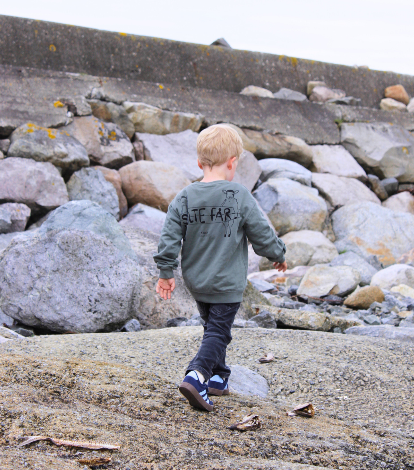 Salte får Crewneck child