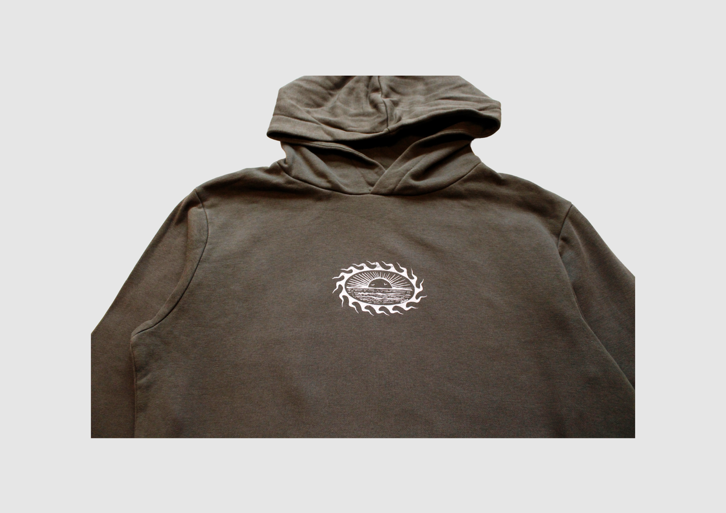 Retro sunset x Surf law hoodie