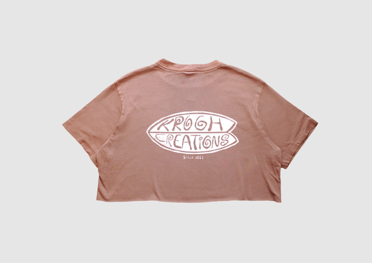 Keeping it oldschool Cropped tee