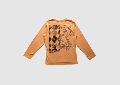 Orginal orange x Reptiles - longsleeve