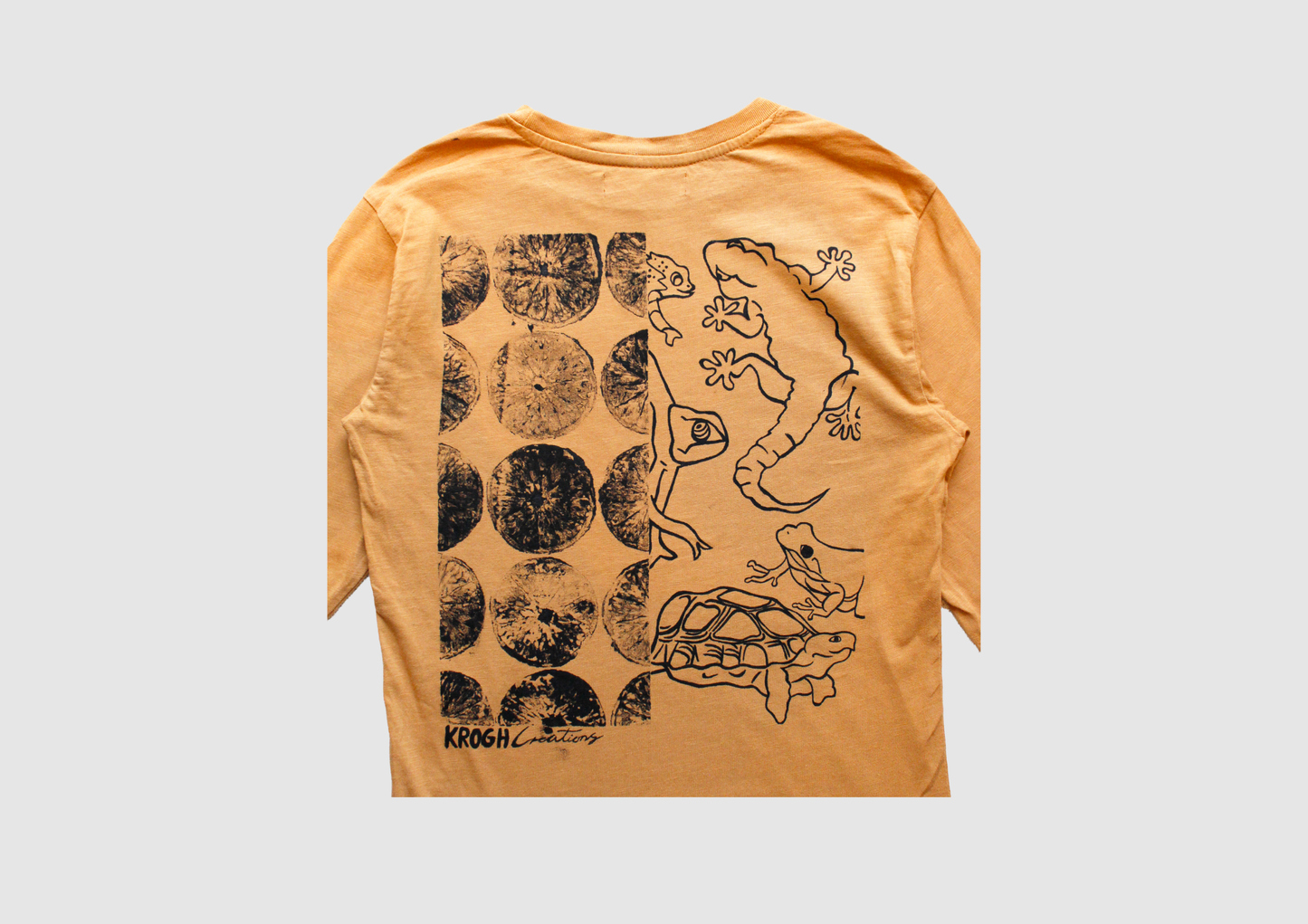 Orginal orange x Reptiles - longsleeve