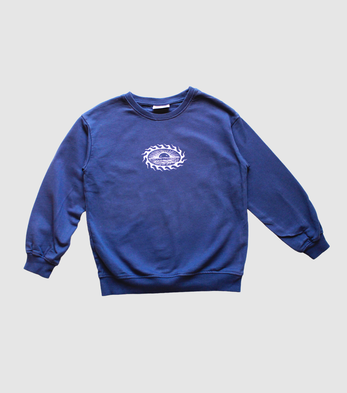 Retro sunset x Salte får Crewneck child