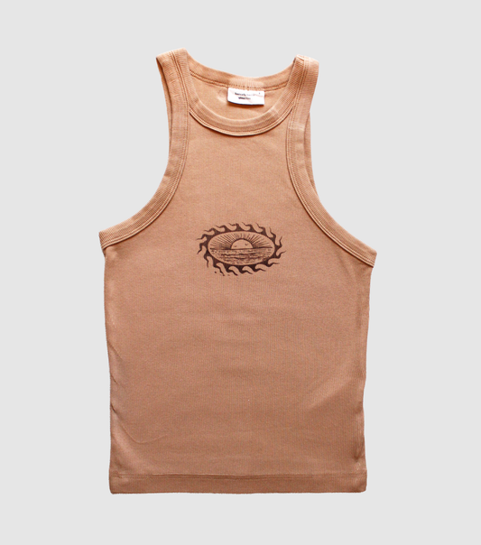 Retro sunset singlet
