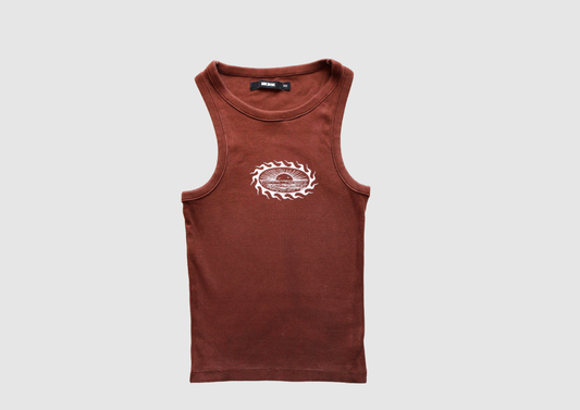Retro sunset Singlet