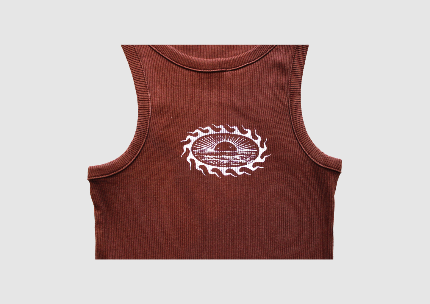 Retro sunset Singlet