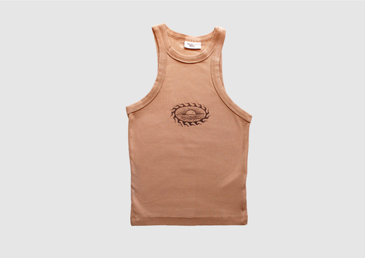 Retro sunset singlet