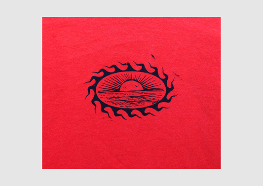 Retro sunset tee