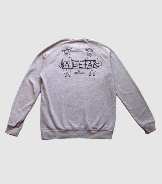 Salte får crewneck