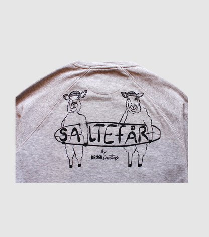 Salte får crewneck