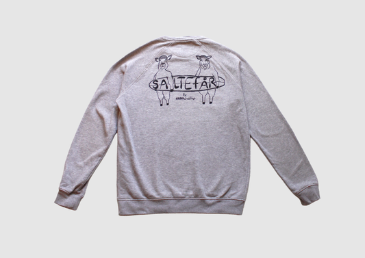 Salte får crewneck