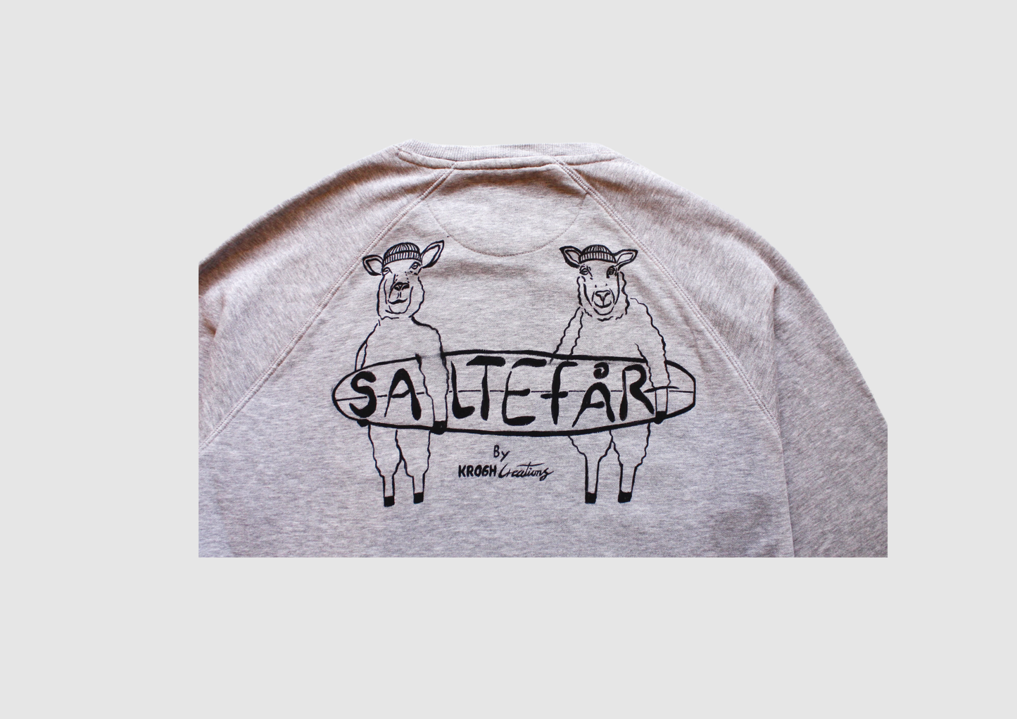 Salte får crewneck
