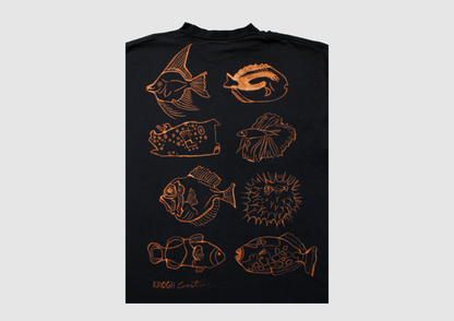 Fishies Bleached tee