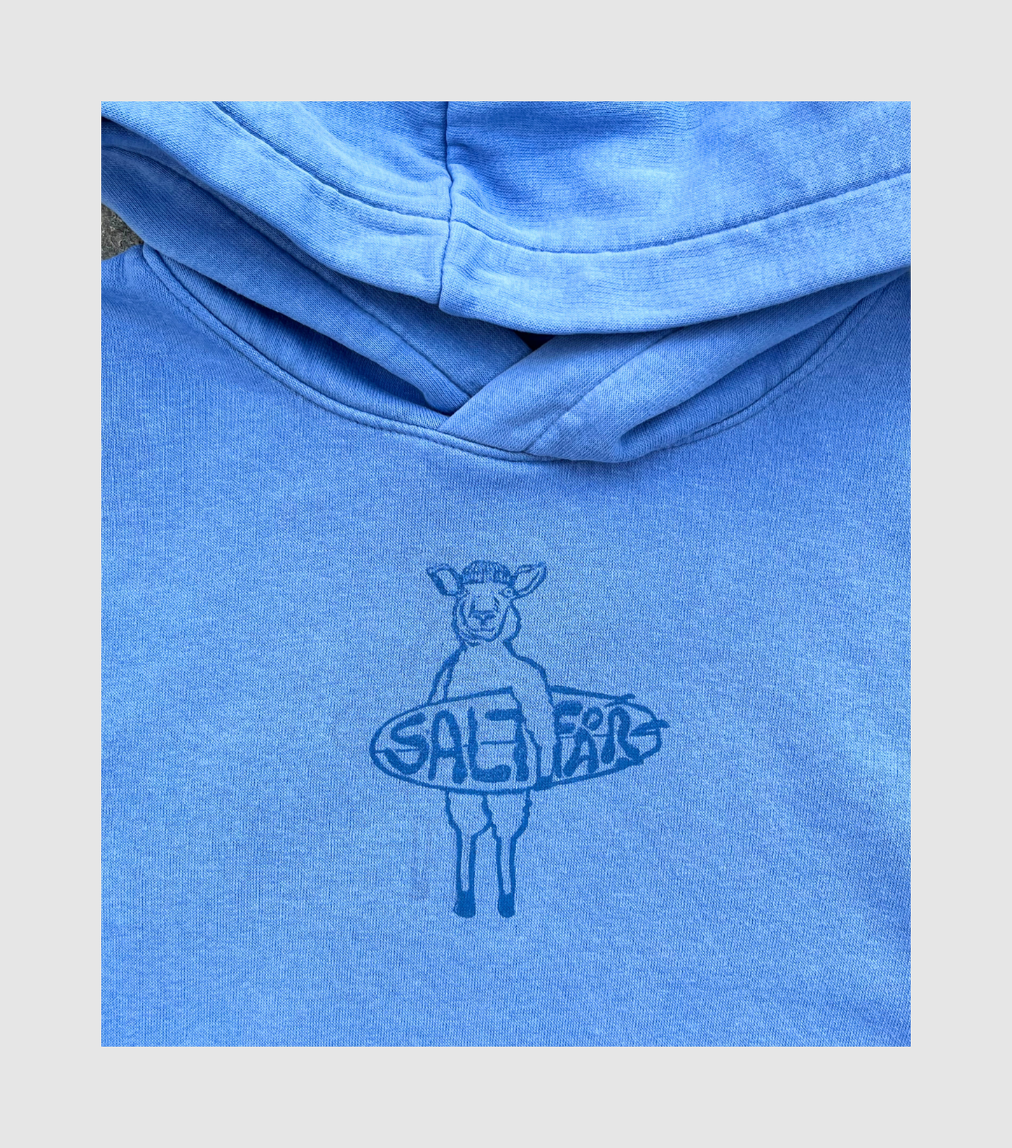 Salt får hoodie child