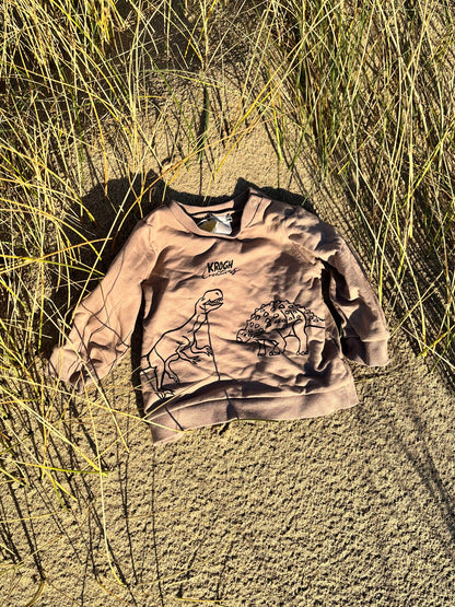 Crewneck baby dino